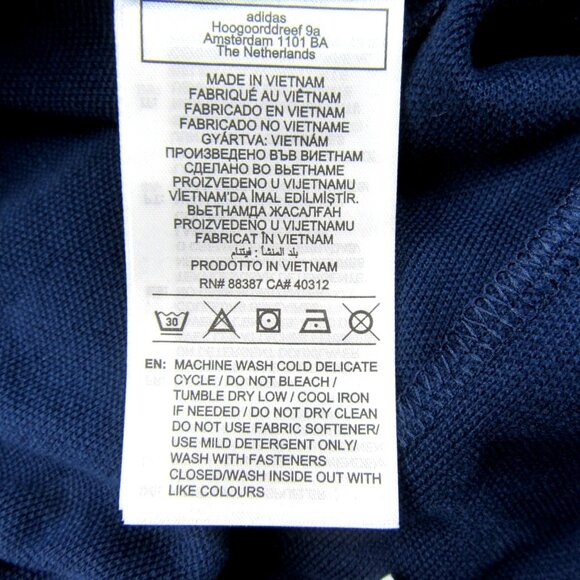 Adidas Adicolor Classics Beckenbauer Track Pants Mens Size Small Blue NEW - Picture 12 of 13